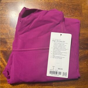 Lululemon Align HR Pant 25"